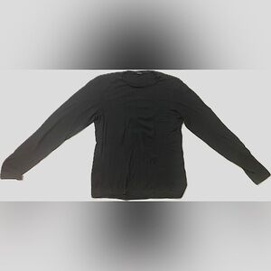 black long sleeve top
